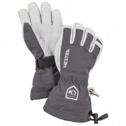 Hestra - Kid's Army Leather Heli Ski 5 Finger - Gants